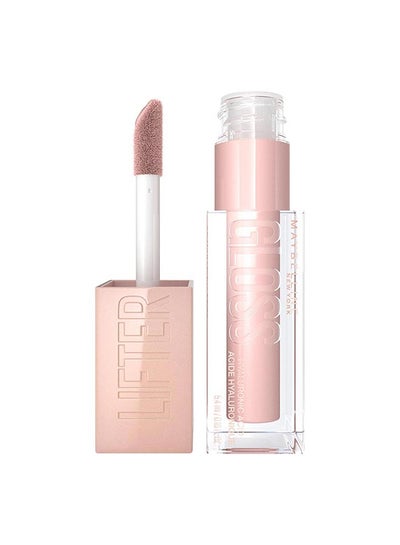 MAYBELLINE YORK Hydrating Lip Gloss with Hyaluronic Acid, 5.4ml 002 Ice Pink
