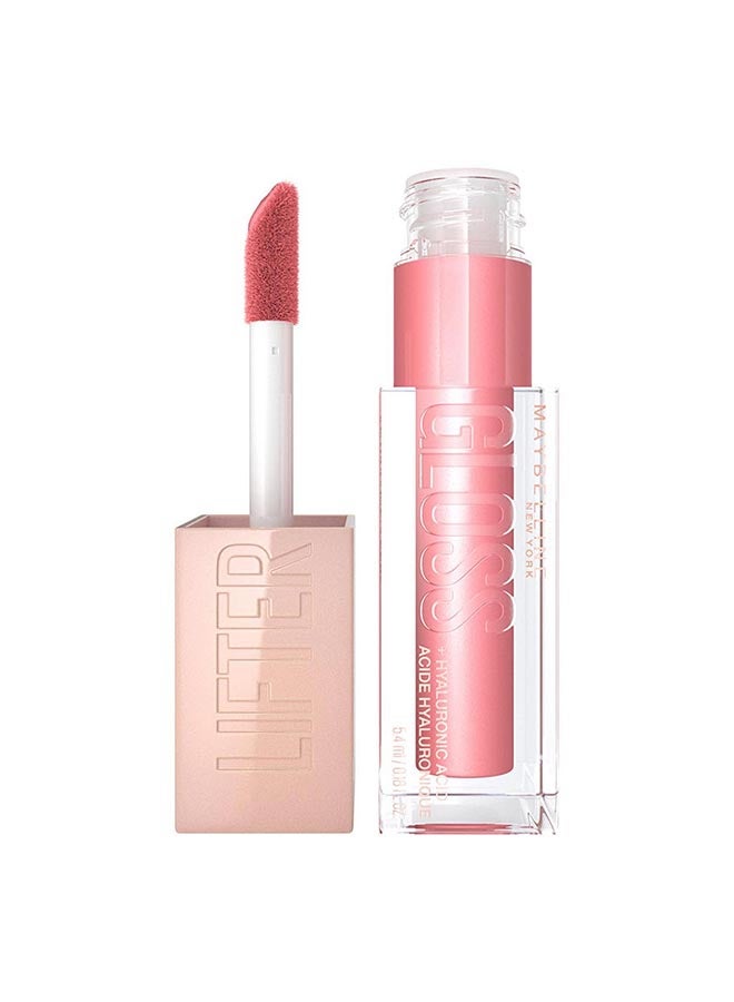 MAYBELLINE NEW YORK Plumping & Hydrating Lip Gloss with Hyaluronic Acid, 5.4ml - Shade: 004 (Silk) 004 Silk  - Image 1