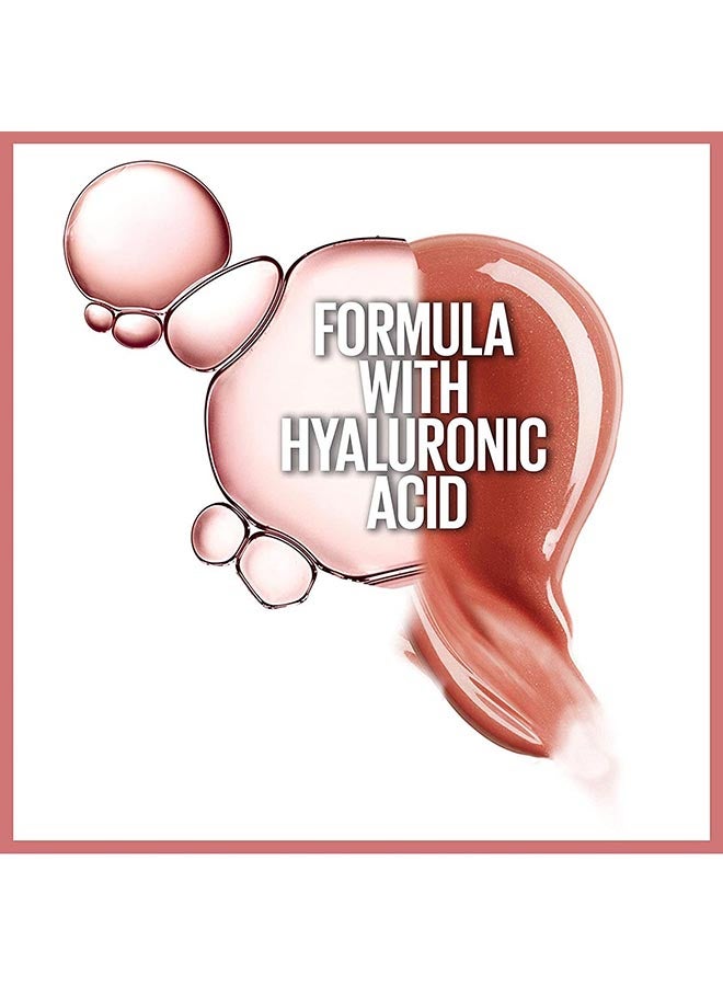MAYBELLINE NEW YORK Plumping & Hydrating Lip Gloss with Hyaluronic Acid, 5.4ml - Shade: 004 (Silk) 004 Silk - Image 5