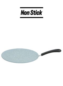 Prestige Aluminum Concave Tawa Grey/Black/Silver 30x0.3cm  - Image 1