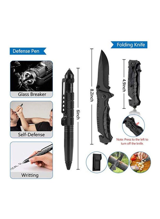 12-In-1 Survival Camping Kit 17x5.2x12cm 17x5.2x12cm - Image 4