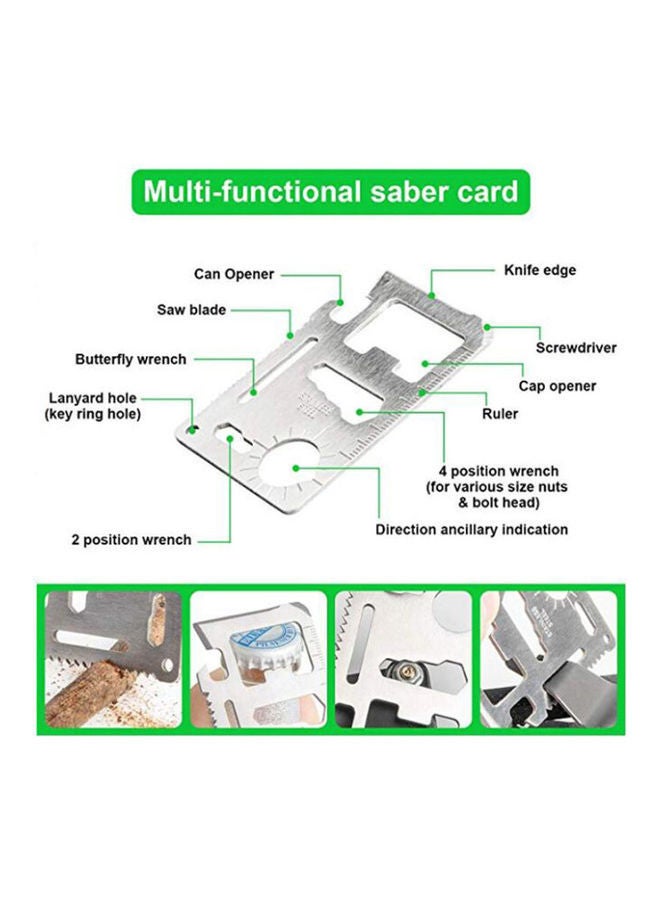 12-In-1 Survival Camping Kit 17x5.2x12cm 17x5.2x12cm - Image 2
