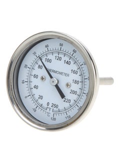 Generic Stainless Steel Oven Thermometer Temperature Gauge Stainless Steel 9x6.3x6.3cm  - Image 1