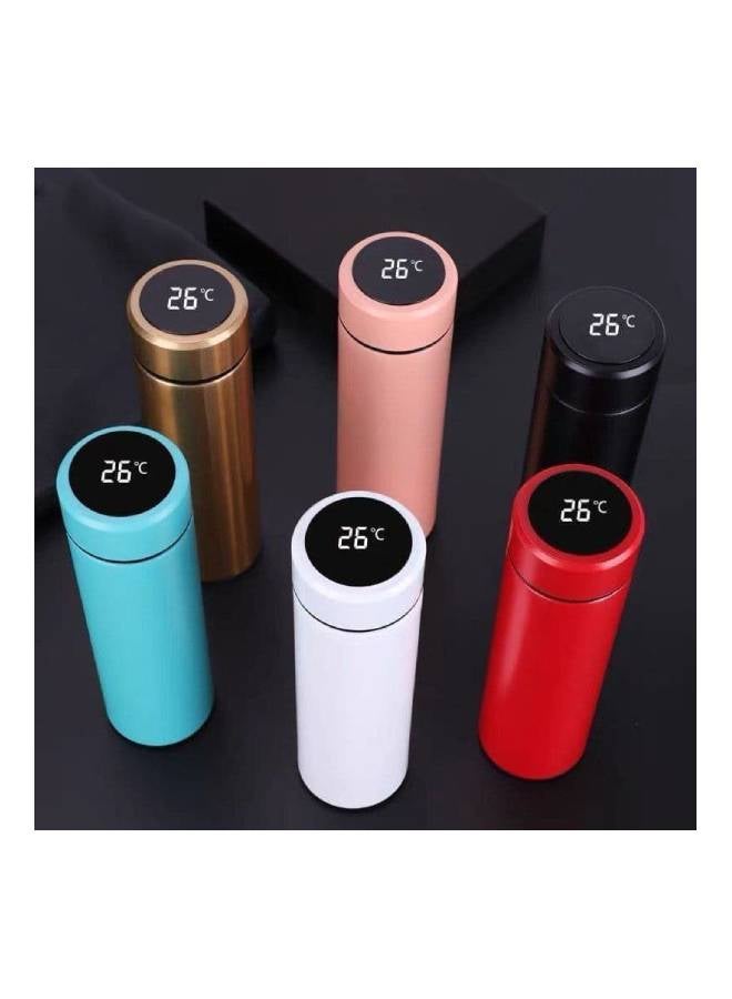 Generic - Vacuum Insulated Temperature Display LCD Touch Screen Stainless Steel Bottle Multicolor - Image 1
