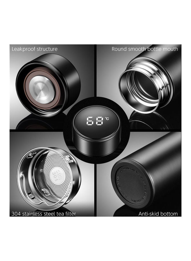 Generic - Vacuum Insulated Temperature Display LCD Touch Screen Stainless Steel Bottle Multicolor - Image 1
