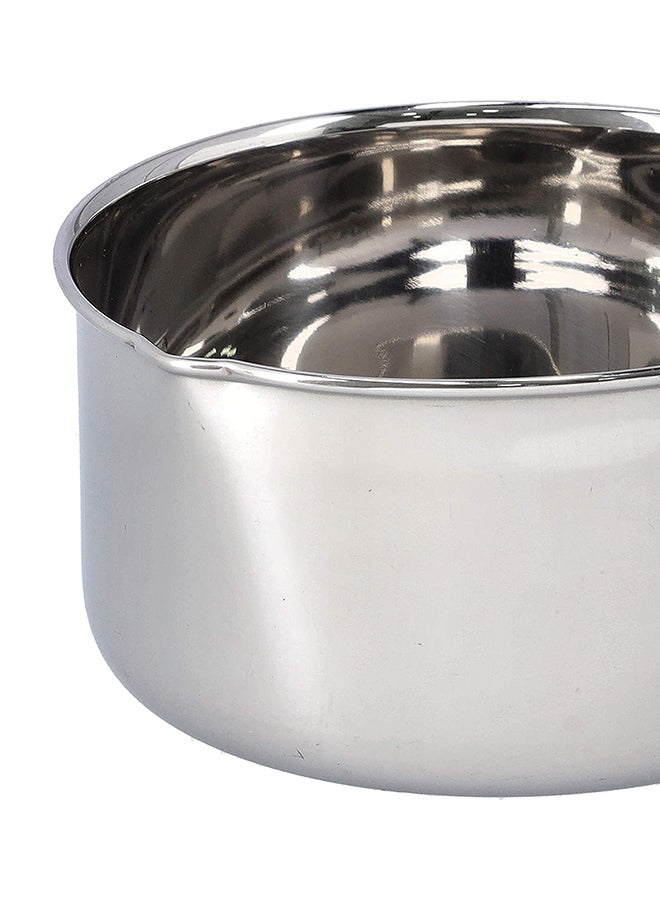 ديلكاسا مقلاة صلصة من الستانلس ستيل فضي 14.5سم - Image 3