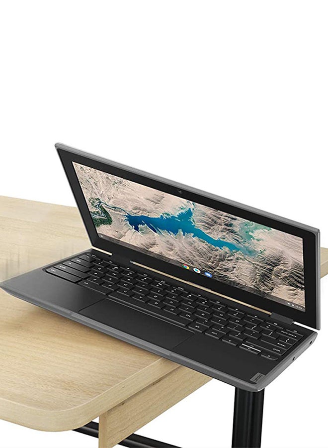 Lenovo - Renewed - 100e Chromebook Laptop With 11.6-Inch Display,AMD A4 Processor/Chrome OS/4GB RAM/32GB eMMC/Integrated AMD Radeon R4 Graphics Black - Image 1