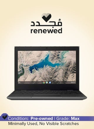 Renewed - Chromebook 100e(2019) Laptop With 11.6-Inch Display,MediaTek MTK 8173C Processor/4GB RAM/32GB EMMC Black - pnsku/N43135957A/45/_/1721817813/28e9dab5-0aaf-4441-8d99-8601d159a517