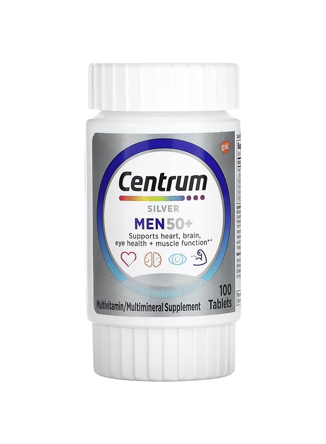 Centrum Silver For Men +50, 100 tablets - Image 1