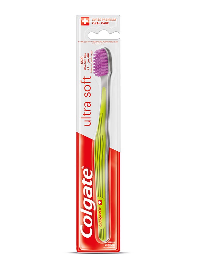 Colgate - Ultra Soft Toothbrush Multicolour 20cm - Image 1
