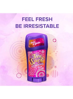Lady Speed Stick Pack of 2 Teen Spirit Pink Crush Antiperspirant Deodorant 65grams  - Image 4