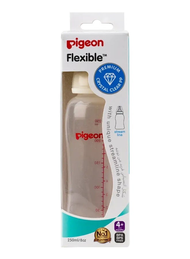 بيجون زجاجة بلاستيكية ستريملاين ذات عنق نحيف (سادة) - 250 مل - Image 2