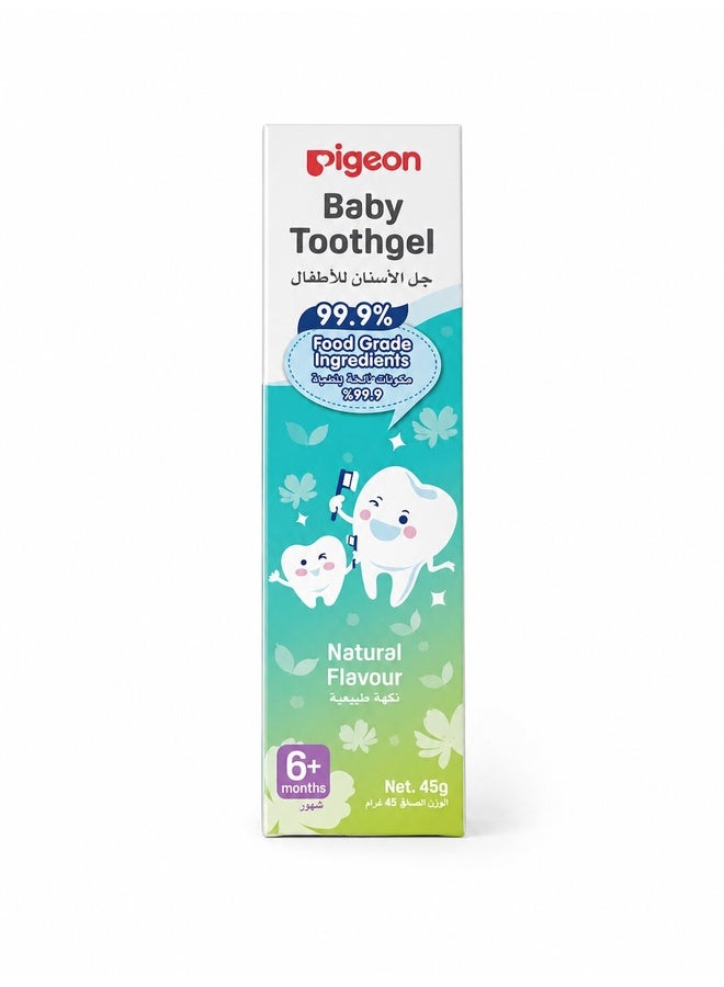 pigeon Baby Toothgel 45 gm - Natural Flavor - Packaging May Vary - Image 2