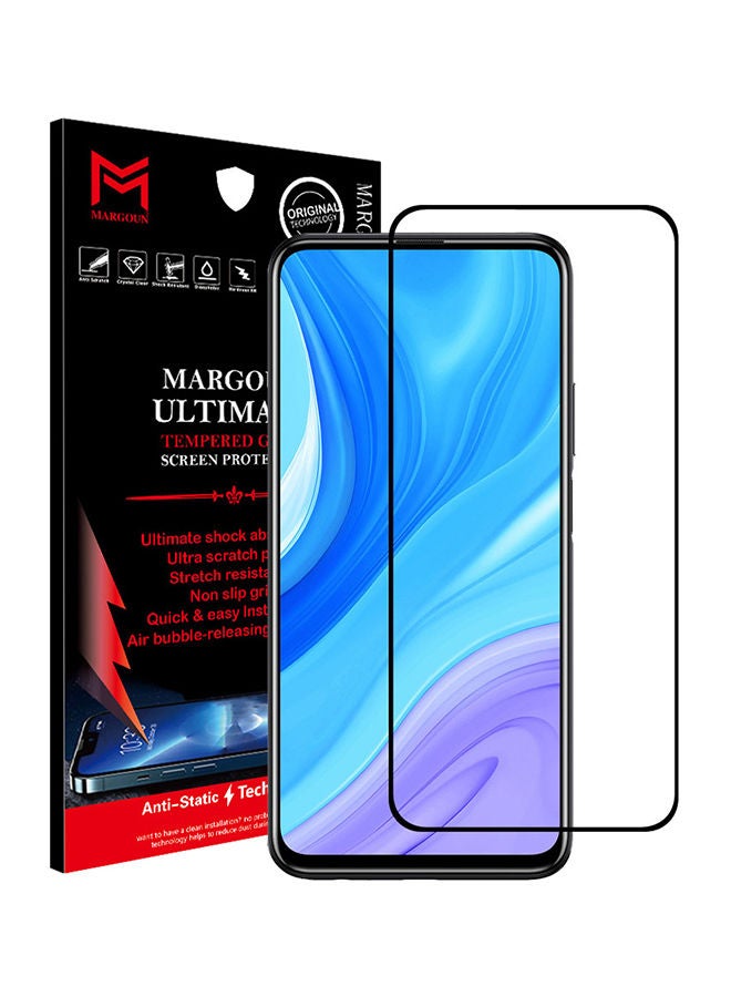 MARGOUN Ultimate 3D Screen Protector For Huawei Y9A Black/Clear - Image 1