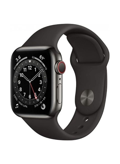 Bluetooth Full Touch Call Smartwatch With Replaceable Strap Black