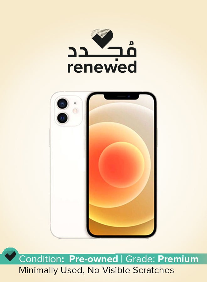 Renewed - iPhone 12 128GB White 5G With Facetime - International Version - pnsku/N43249414A/45/_/1724323997/e6cfade3-663e-4516-b1cb-e0a48eef1e89