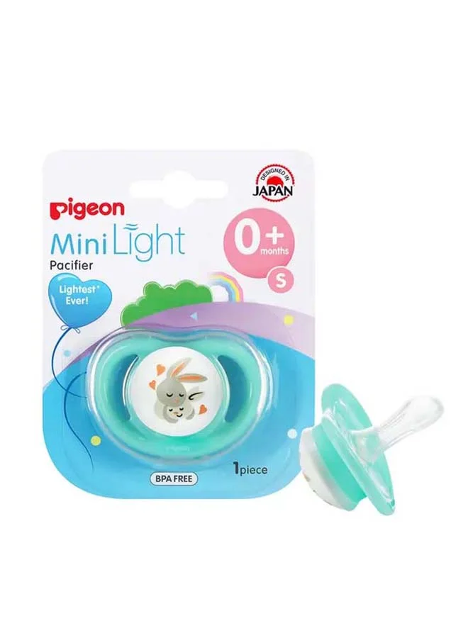 pigeon Minilight Pacifier Rabbit 1 piece - S (0+ Months) Assorted