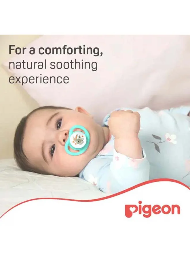 pigeon Minilight Pacifier Rabbit 1 piece - S (0+ Months) Assorted