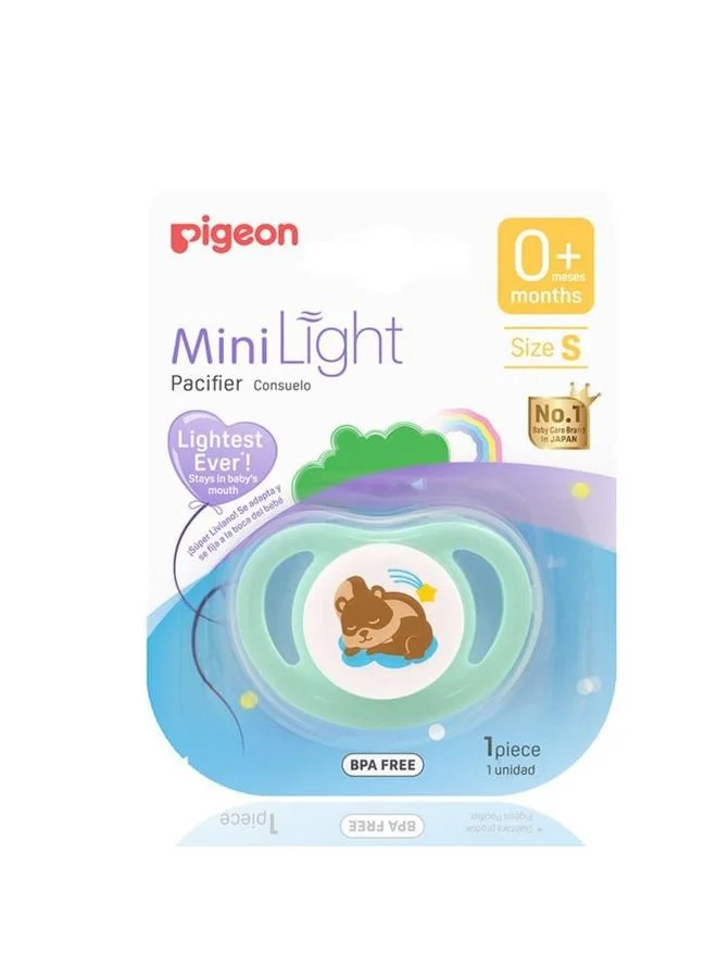 pigeon Minilight Pacifier 1 piece - S (0+ Months) Assorted