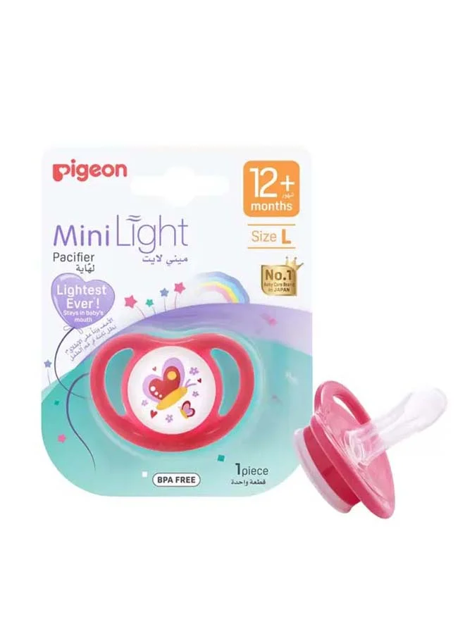 بيجون Minilight Pacifier  1 piece - L (12+ Months) - Assorted