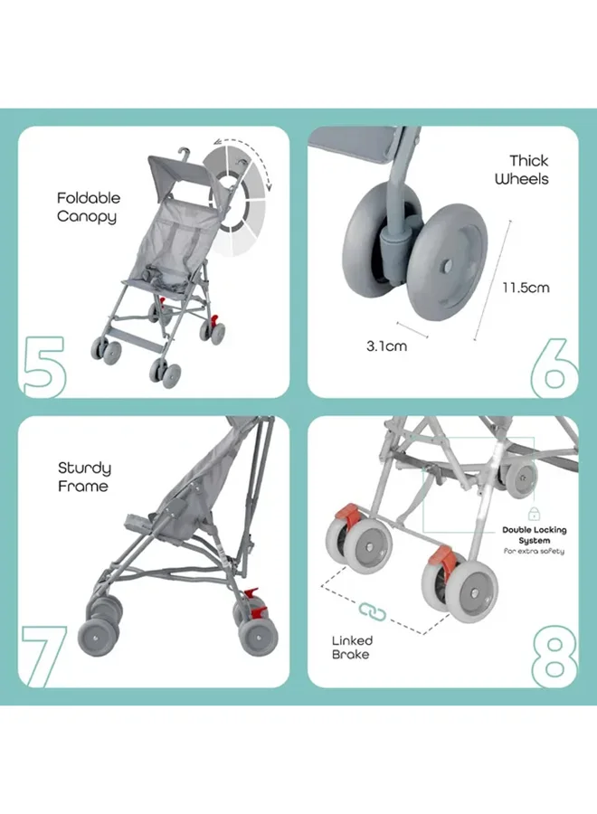 Moon Jet - Buggy - Light Grey