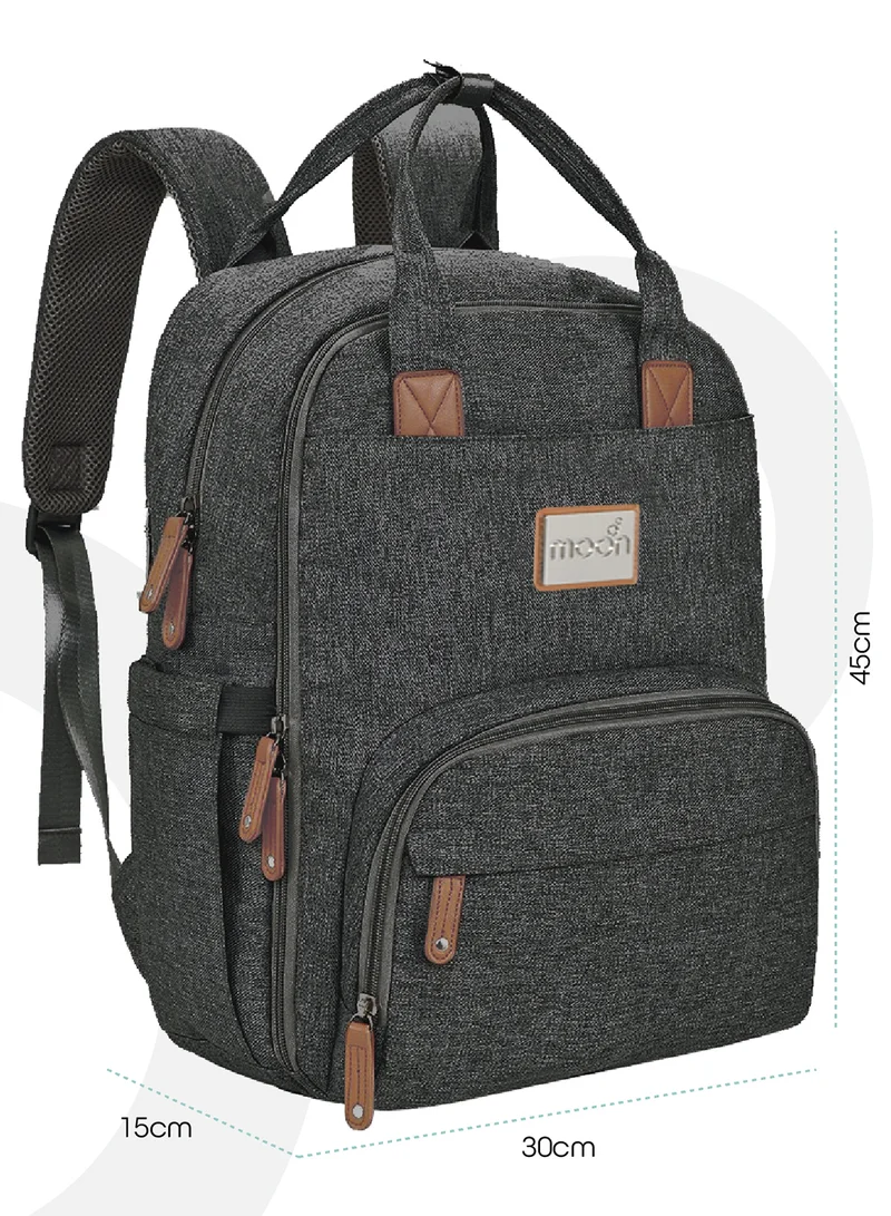 Moon Karyme Diaper Bag Pack - Black