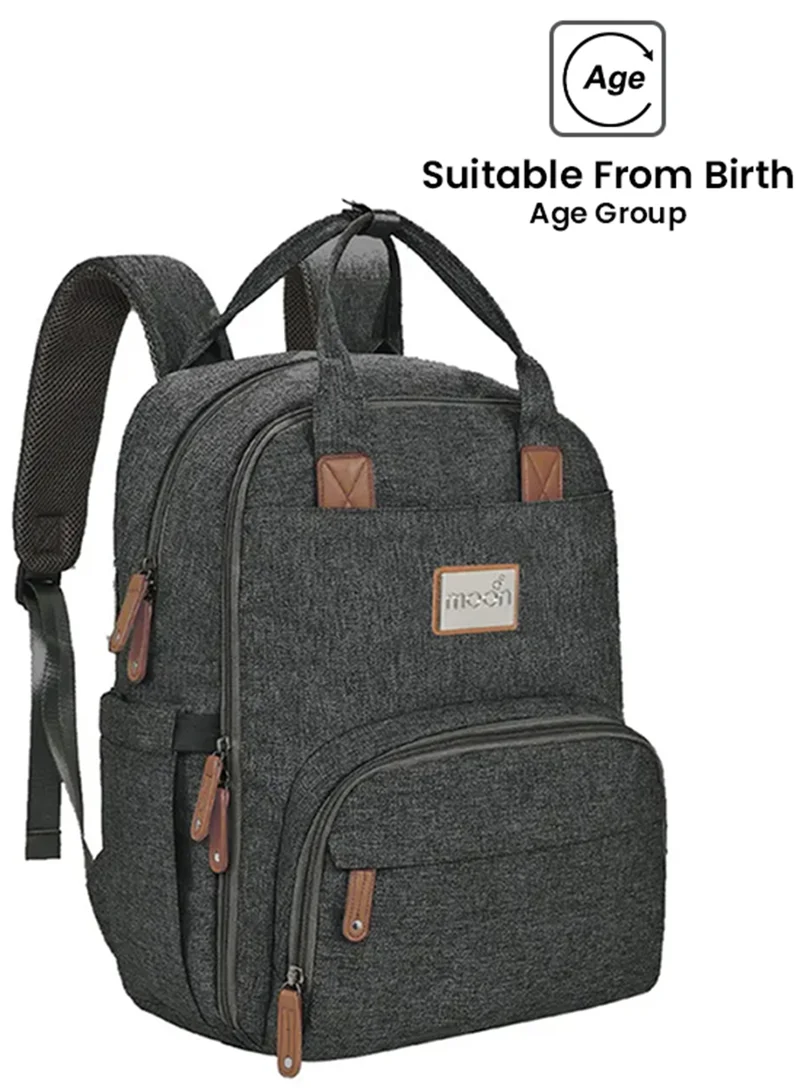 Moon Karyme Diaper Bag Pack - Black
