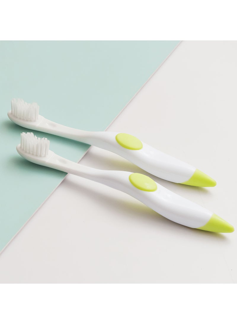 Moon - 2-Piece Toddler Toothbrush - Image 1