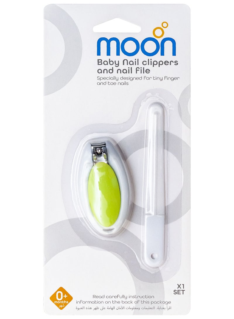 Moon - Baby Nail Clipper And File - Image 1