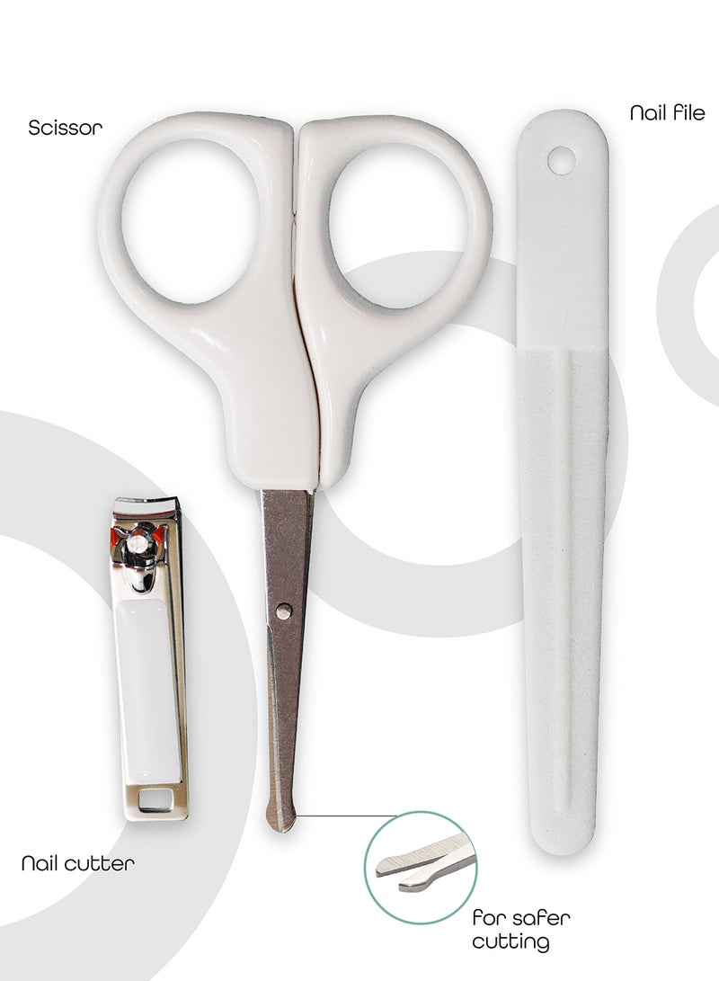 Moon Pack Of 3 Baby Nail Care Set  - Image 3