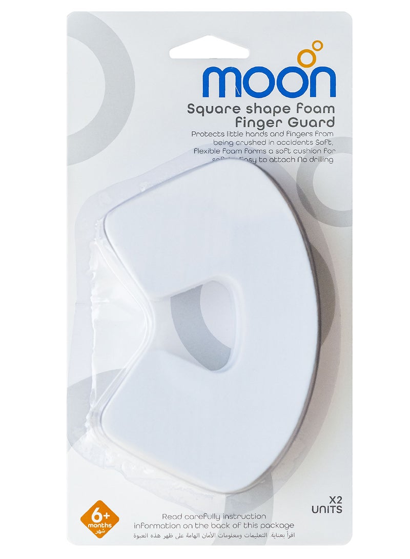 Moon Square Shaped Foam Finger Guard  - Image 2