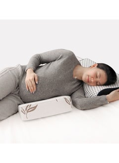 Moon Pregnancy Wedge Pillow- Bamboo Rayon Fabric-35x35x10 cm  - Image 5