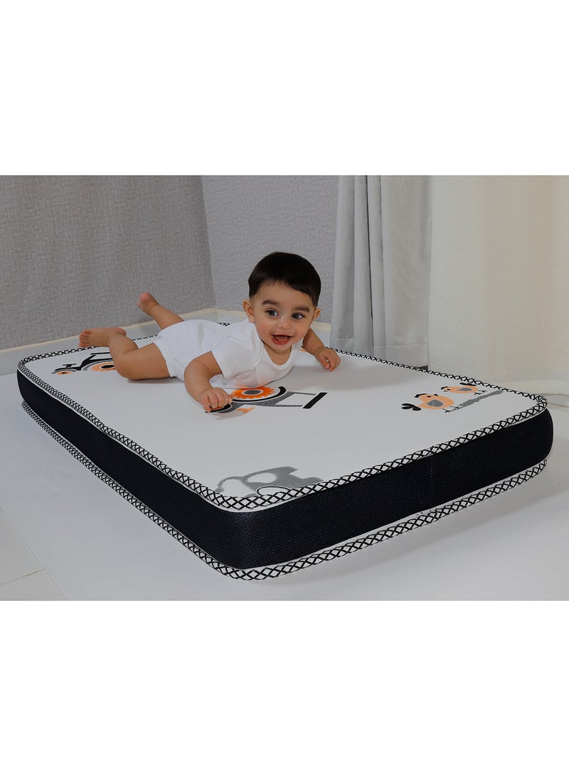 Moon - Comfortable Kids Cozy Mattresses-60x120x10 cm - Image 1