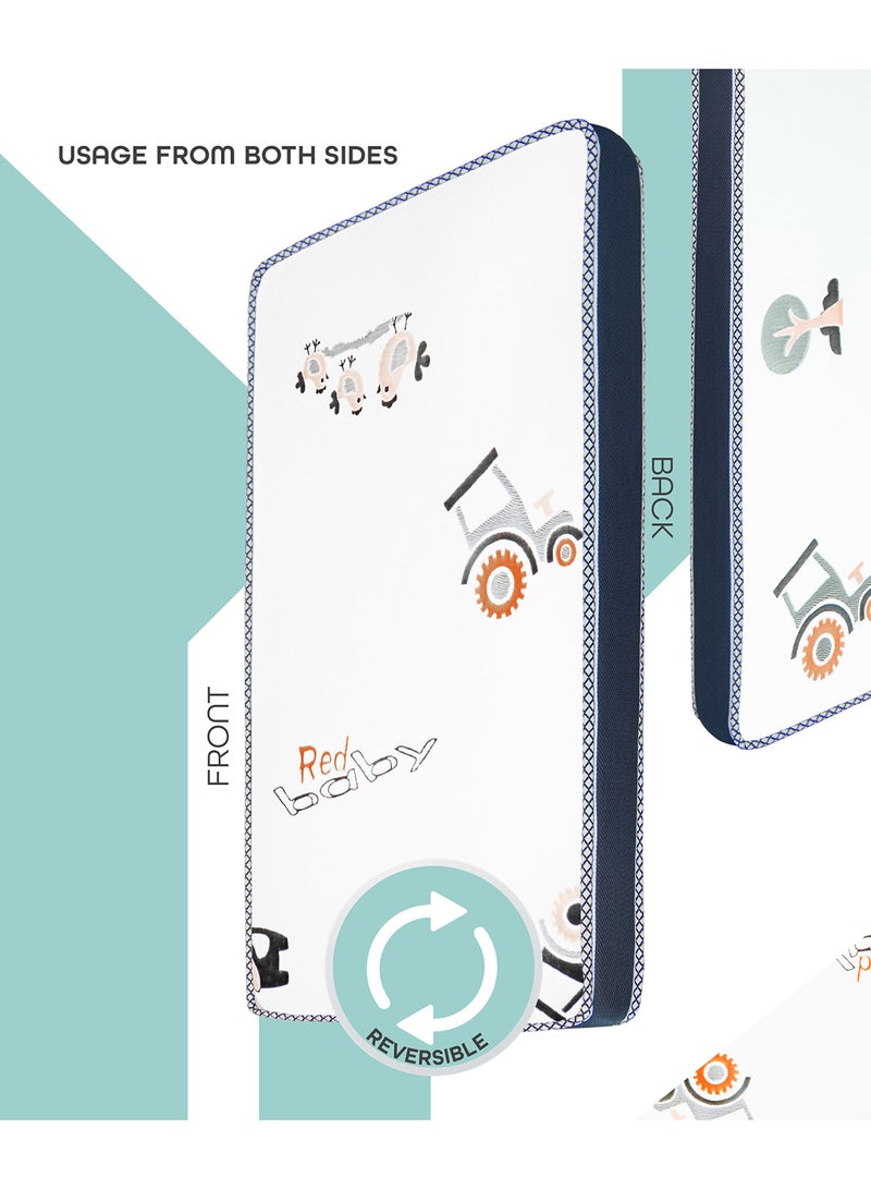 Moon Comfortable Comfy Mattress-70 x 133 x 12 cm  - Image 2