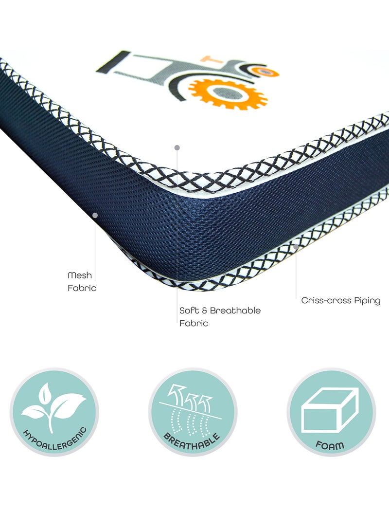 Moon Comfortable Comfy Mattress-70 x 133 x 12 cm  - Image 3