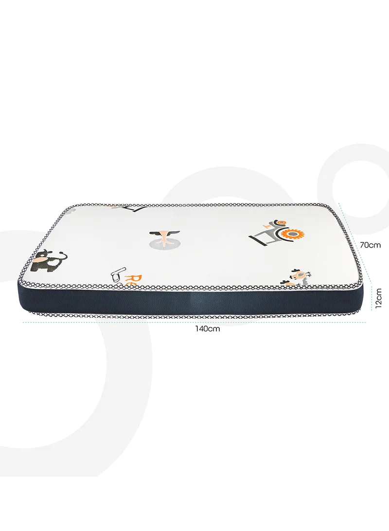 مون فراش أطفال مريح مقاس 70x140x12 سم
