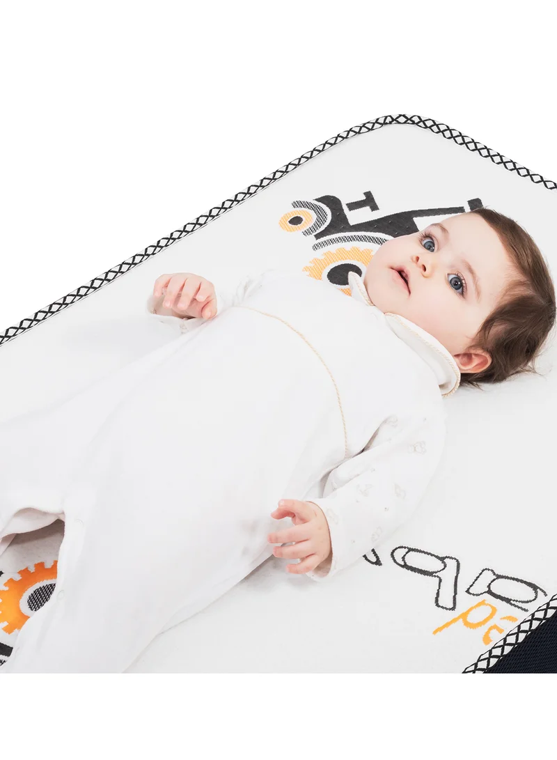مون فراش أطفال مريح مقاس 70x140x12 سم