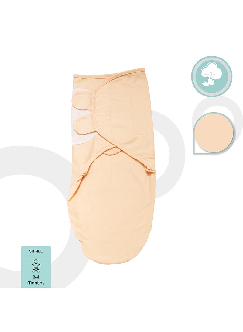 Moon Organic Cotton Baby Swaddler -Pink  - Image 4