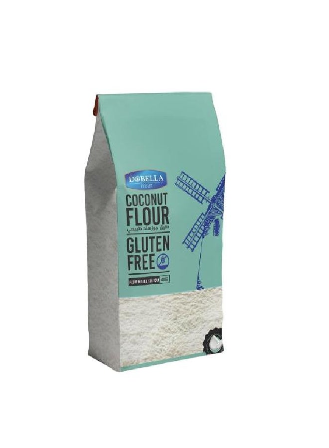 DOBELLA - Gluten Free coconut Flour Pack 400grams - Image 1