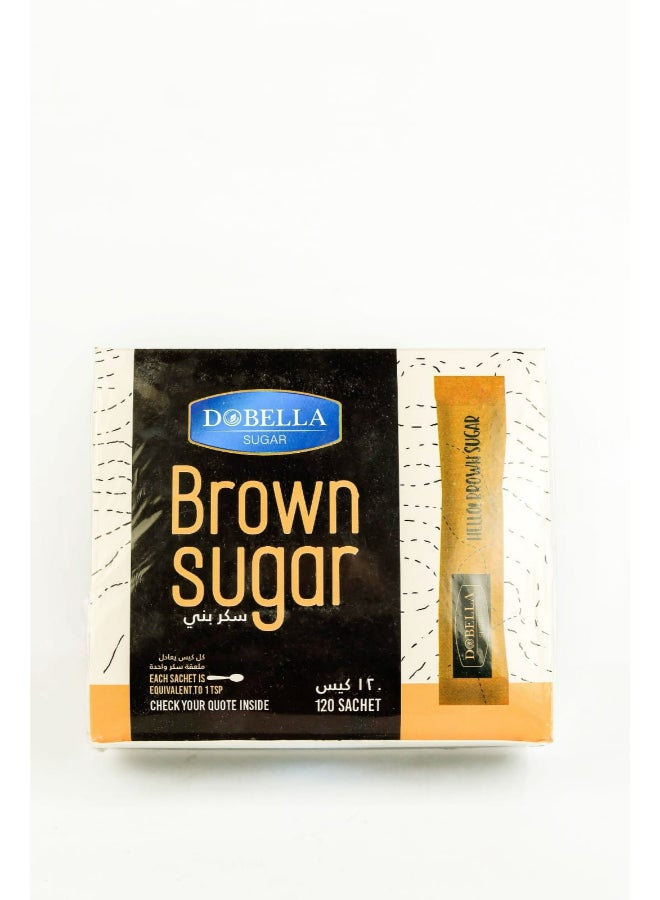 دوبيلا سكر بنى مكرر 120 ظرف 600جرام - Image 1