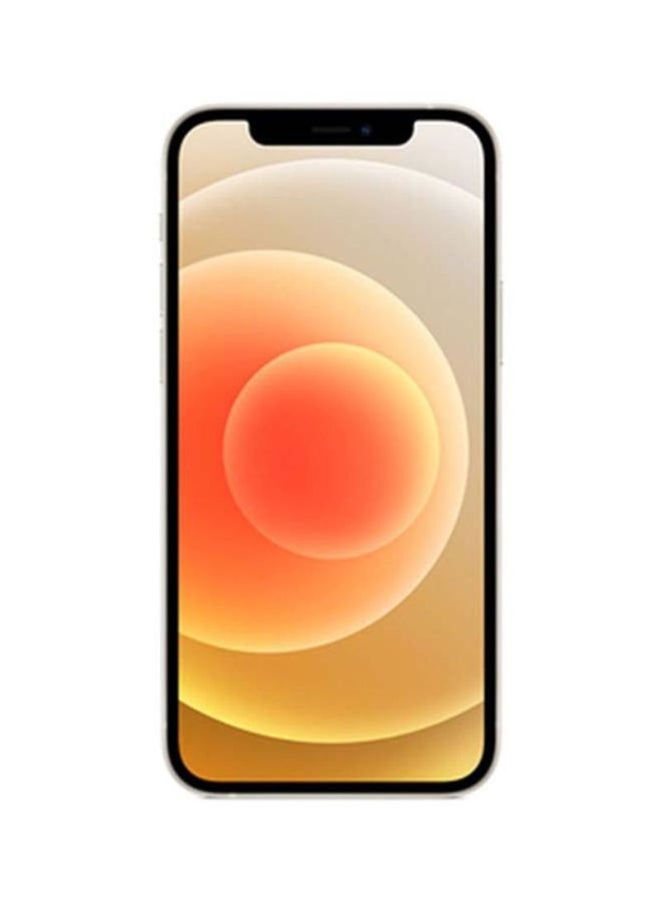 ابل  مُجدد - هاتف آيفون 12 ثنائي الشريحة بذاكرة داخلية سعة 128 جيجابايت ويدعم تقنية 5G مع تطبيق فيس تايم بلون أبيض - نسخة هونج كونج - Image 2