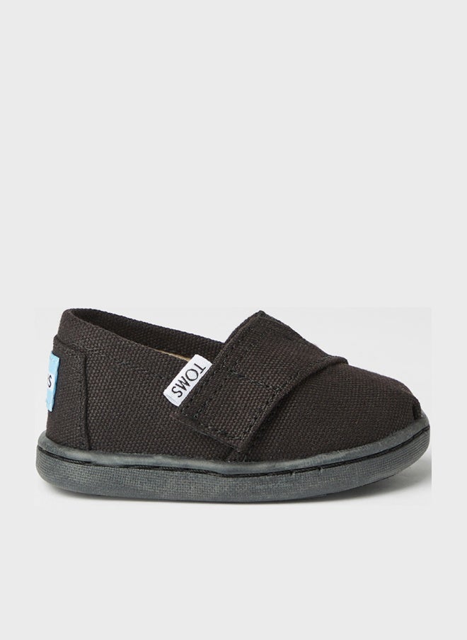 TOMS Espadrille Slip-On Sneaker Black - Image 1