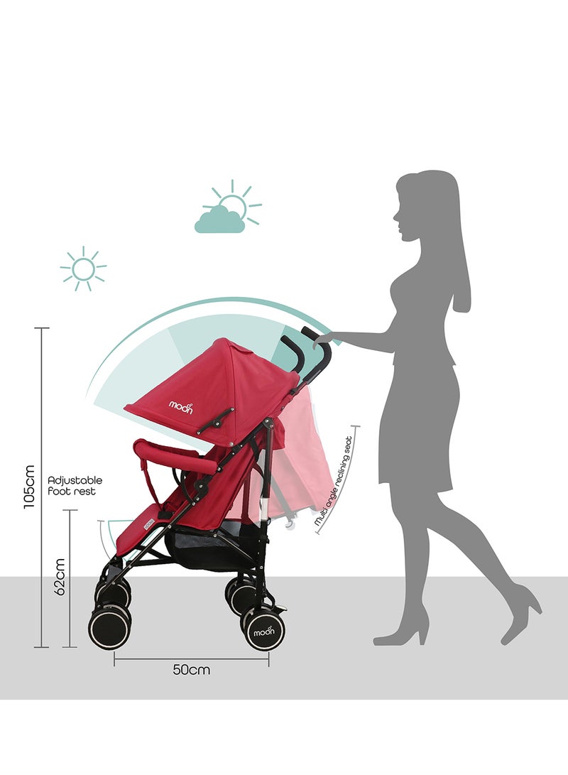 Strek - Stroller - Fire Red - pnsku/N43285176A/45/_/1708602053/a9e07c33-bf08-4151-abf1-772ecd572272