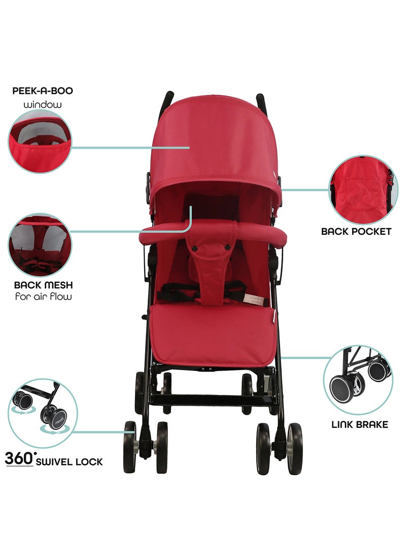 Strek - Stroller - Fire Red - pnsku/N43285176A/45/_/1708602055/a94f9e24-c0a9-4bff-9fd3-b275f5c537d8