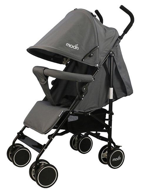 عربة أطفال ستريك بلون رمادي ميد