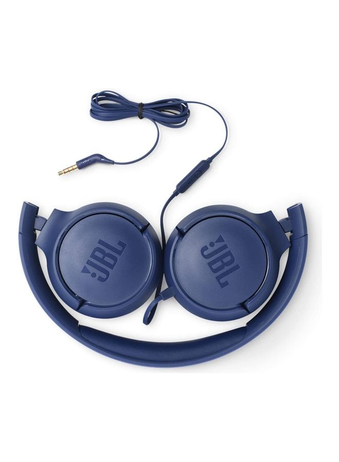 JBL Wired Headphones 3.5mm Blue - Image 5