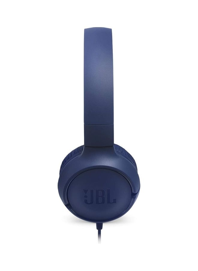 JBL Wired Headphones 3.5mm Blue - Image 3