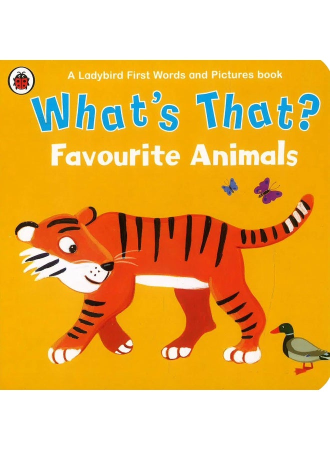 Whats That Favourite Animals Board Book English by Ladybird - Image 1
