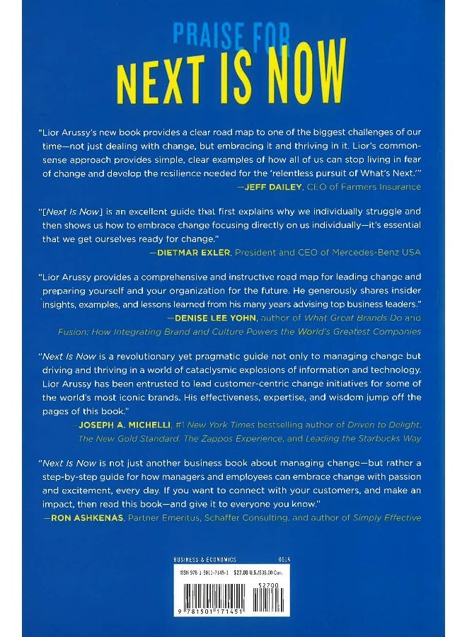 Next Is Now Hardcover English by Arussy, Lior - Image 2