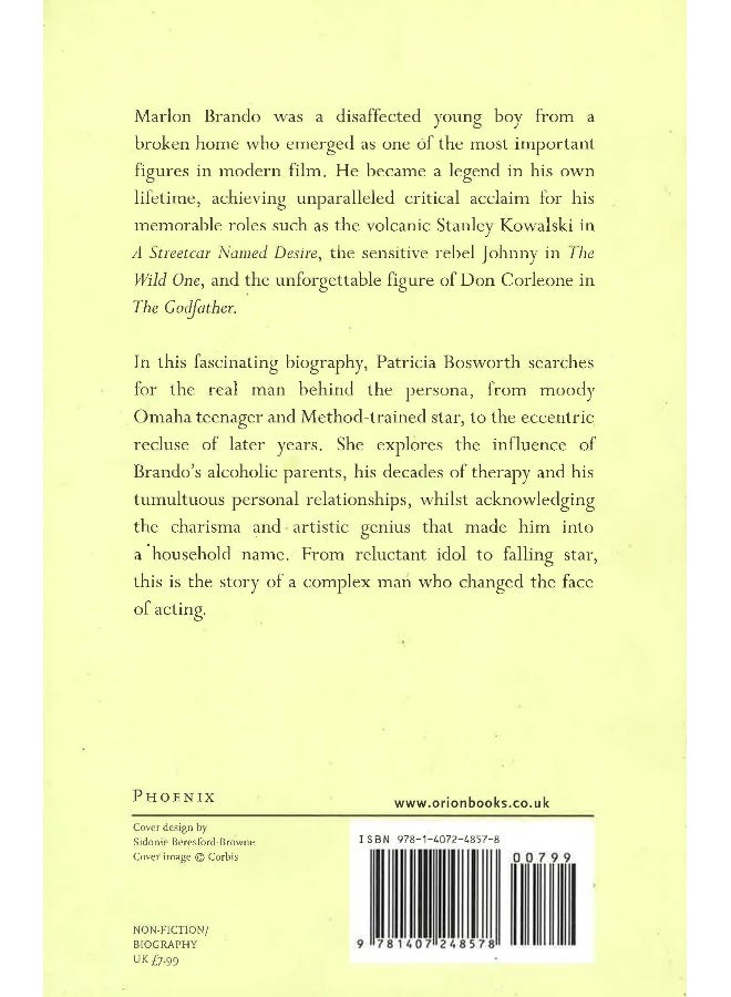 Marlon Brando Paperback English by Patricia Bosworth - Image 2